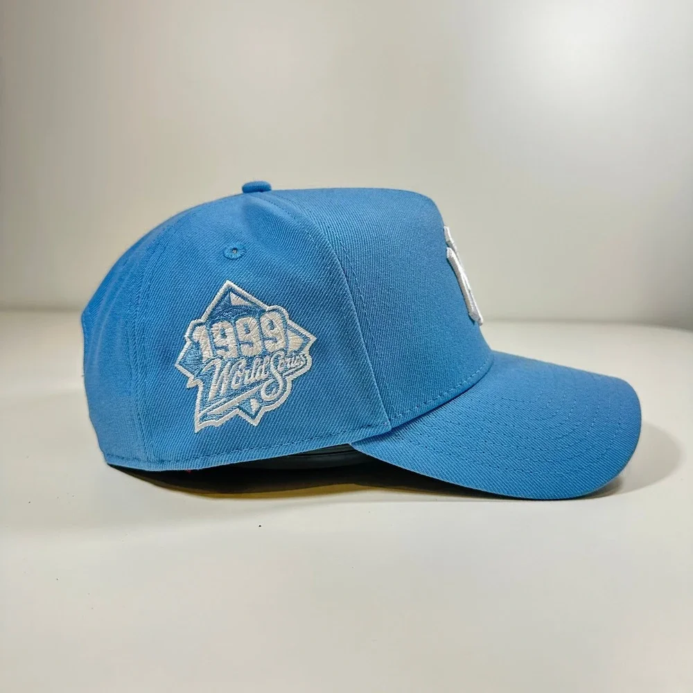 New Era New York Yankees 9FORTY 1999 World Series Patch Snapback Hat Blue